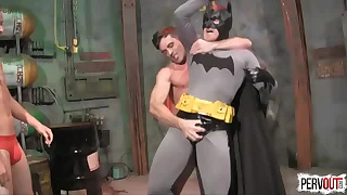 Batman vs Get subordinate to one's GoGo Boys SUPERHERO DOMINATION